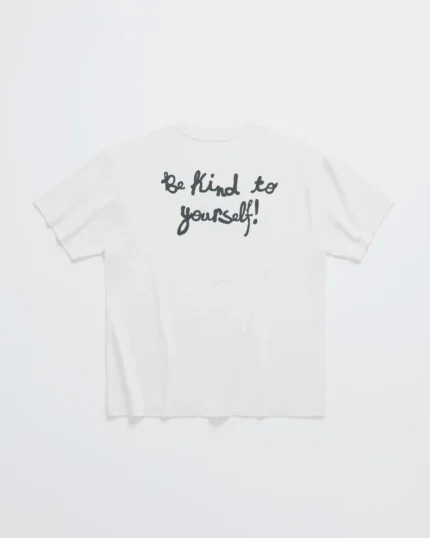 Vintage White Madhappy Be Kind To Yourself T-Shirt